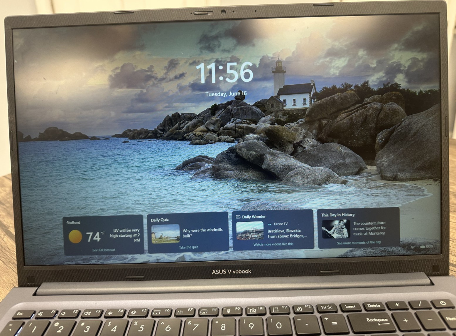 Asus VivoBook F1502ZA i3-1220P 1.50Ghz 12GB RAM 256GB NVMe Laptop Win 11