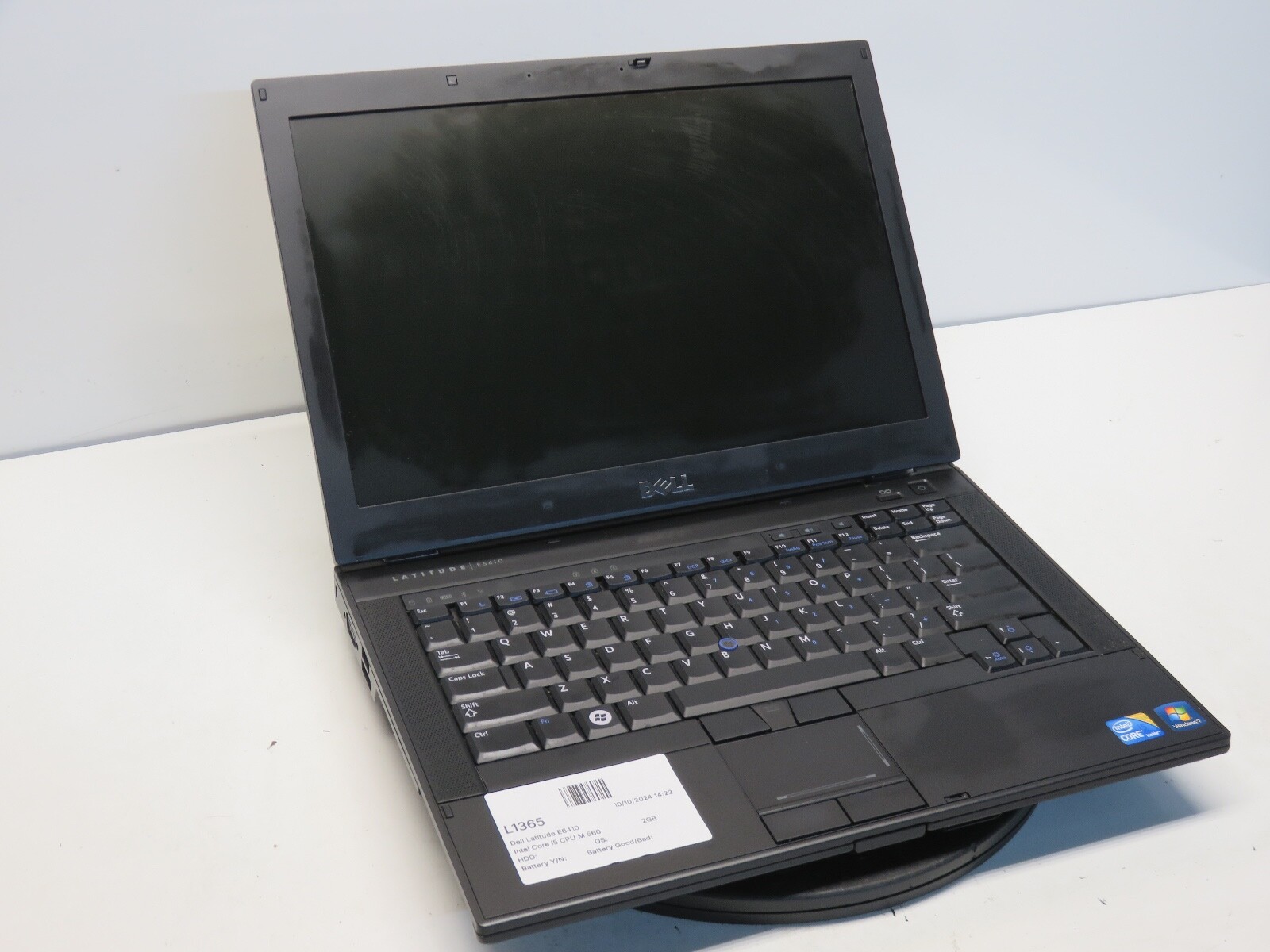 Dell Latitude E6410 Intel Core i5 CPU M 560 @2.67GHz 2GB NO HDD No Batt
