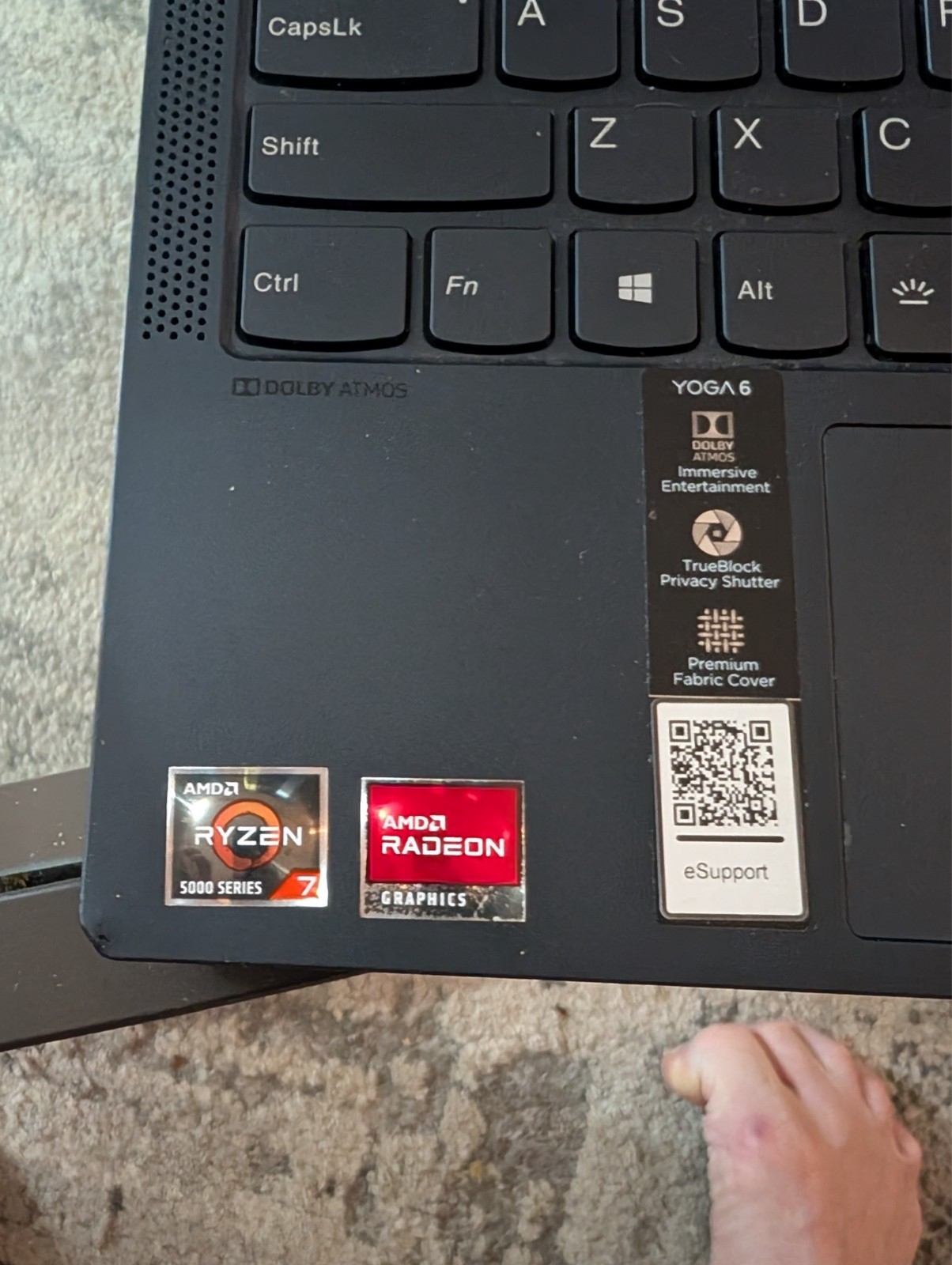 Lenovo Yoga 6 13.3″ 16GB 256GB, Abyss Blue laptop computer