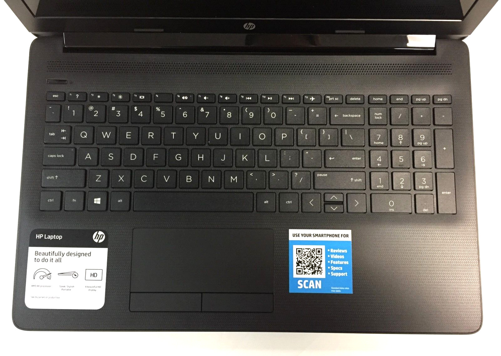 *Bad Battery*HP 15-DB0011DX 15.6 Laptop/AMD A6-9225 2.60GHz/8GB RAM/2TB HDD/W10H