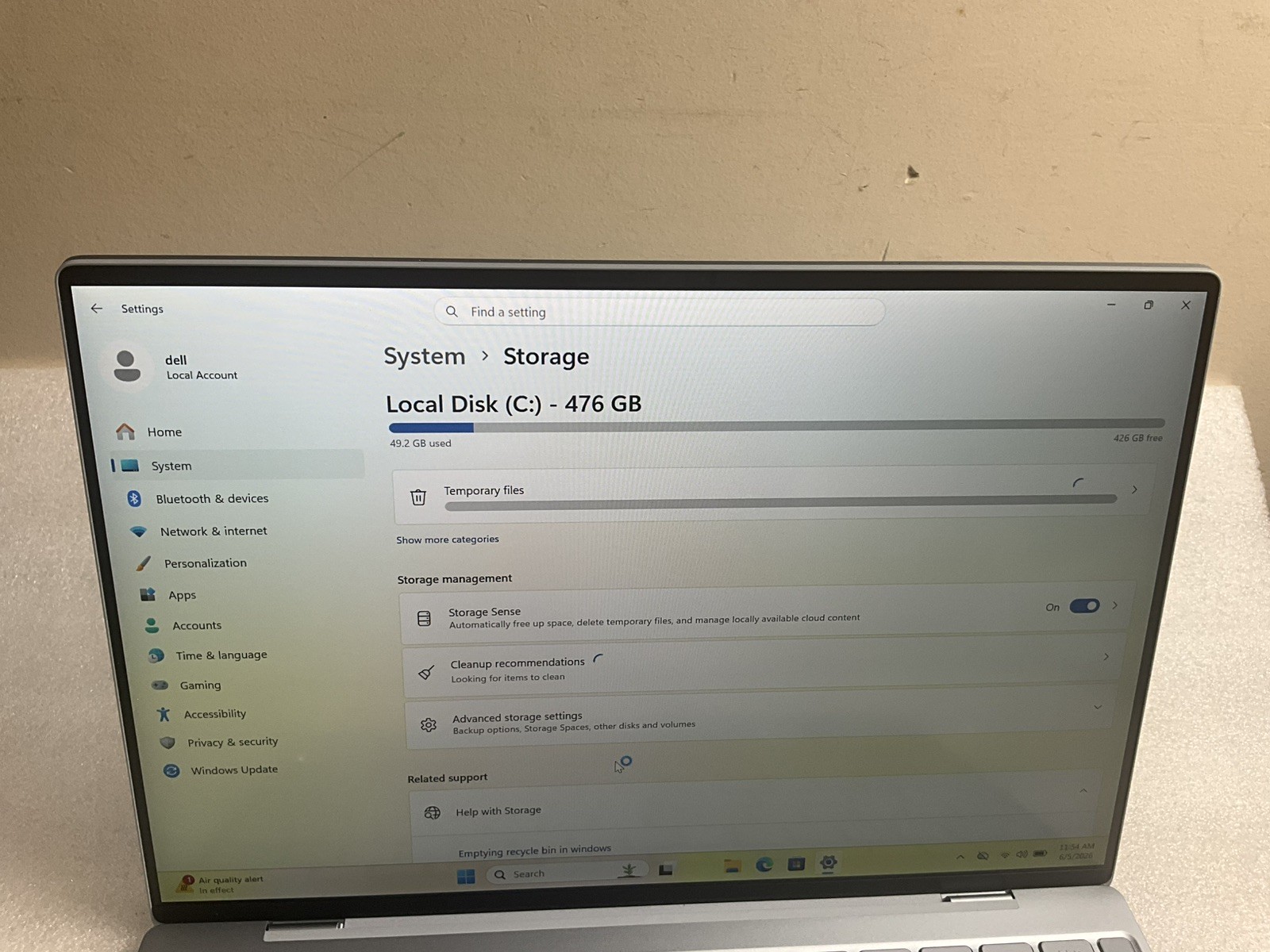 Dell XPS 9315 13.4″ i7-1250U 1.1GHz 16GB RAM 512GB SSD Windows 11 Home #50