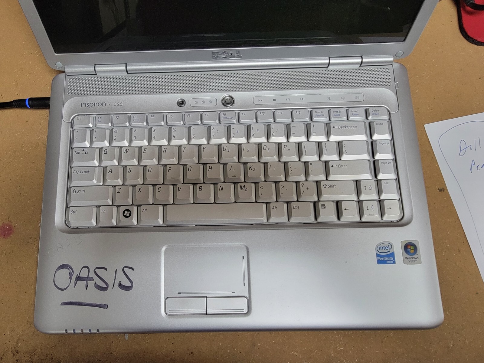DELL INSPIRON 1525 LAPTOP DUAL CORE 2.00GHZ 2GB RAM 120GB HDD – HARD DIVE WIPED