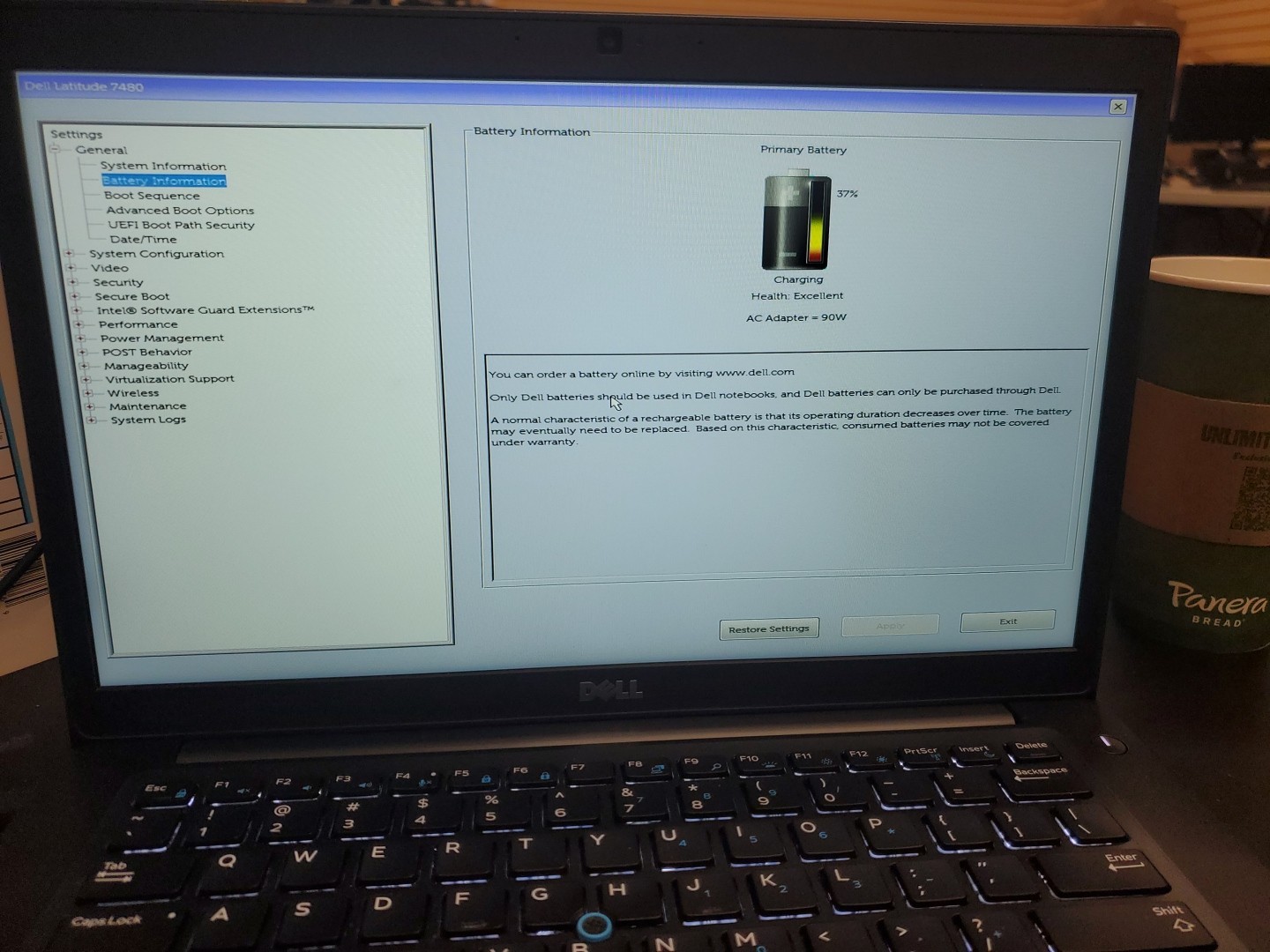 Dell Latitude 7480 14” i5-6300U 2.4GH 16GB DDR4 256GB SSD Win 11 31825-12