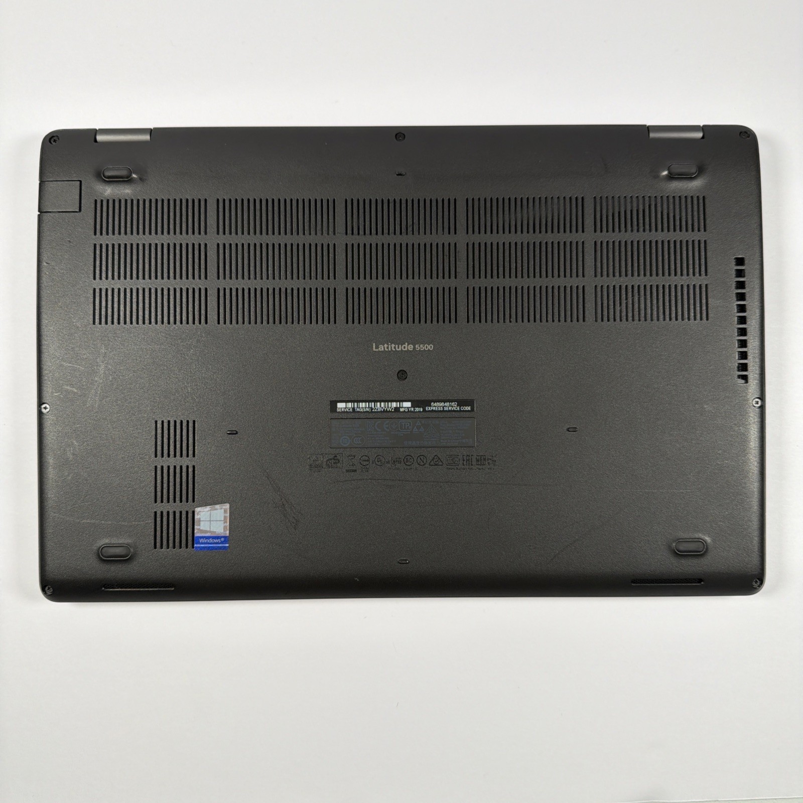 Dell Latitude 5500 15.6″ Intel Core i5-8365U 16GB RAM 256GB NVMe Win11Pro – READ