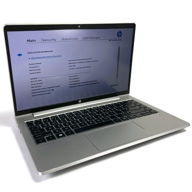 HP ProBook 445 G8 14″ Laptop Ryzen 5 5600U 2.3GHz – 8GB Ram – No Drive