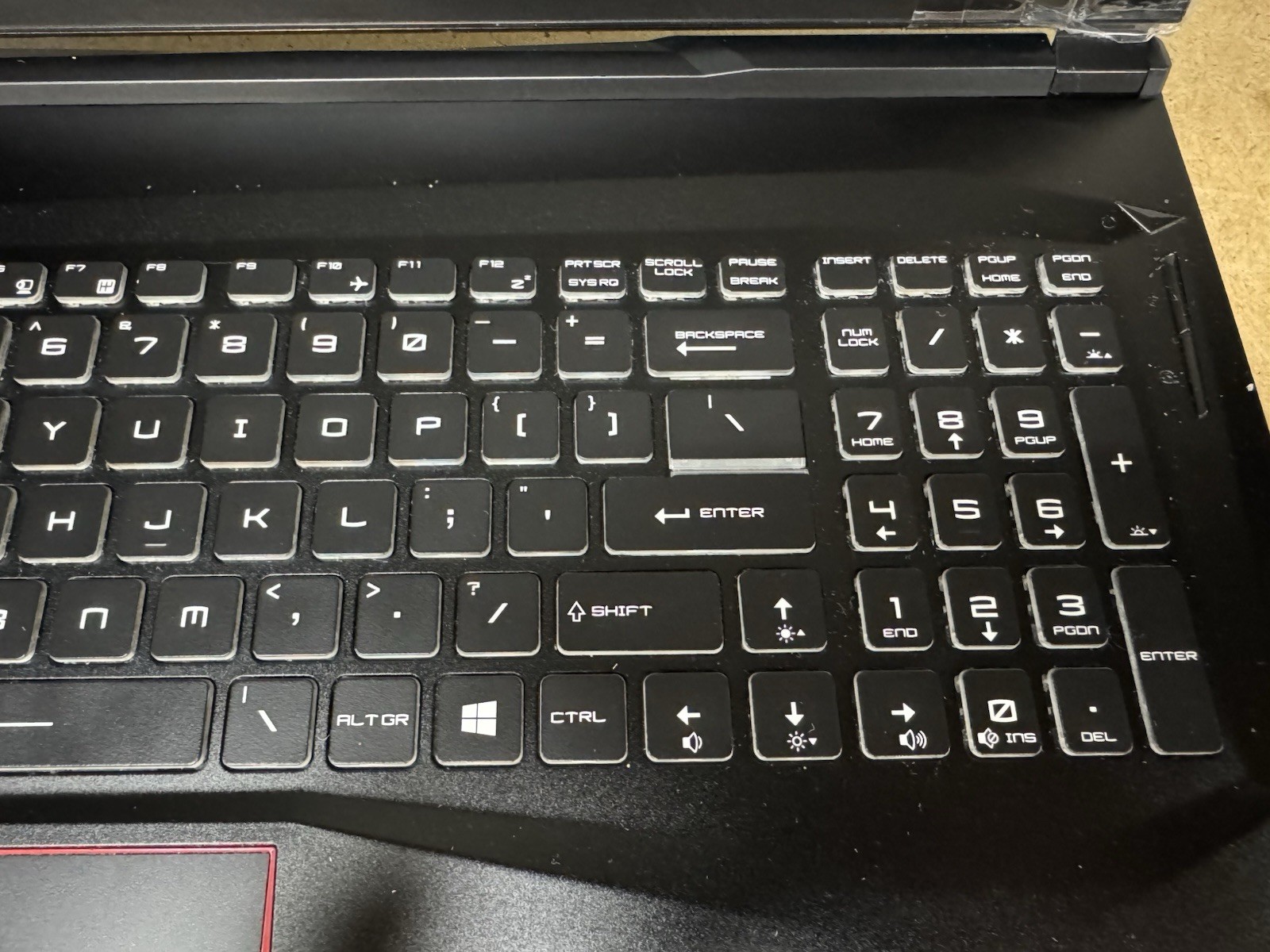 MSI GE75 Raider 10SE 17.3″ Gaming Laptop i7-10750H RTX 2060 BAD FOR PARTS REPAIR