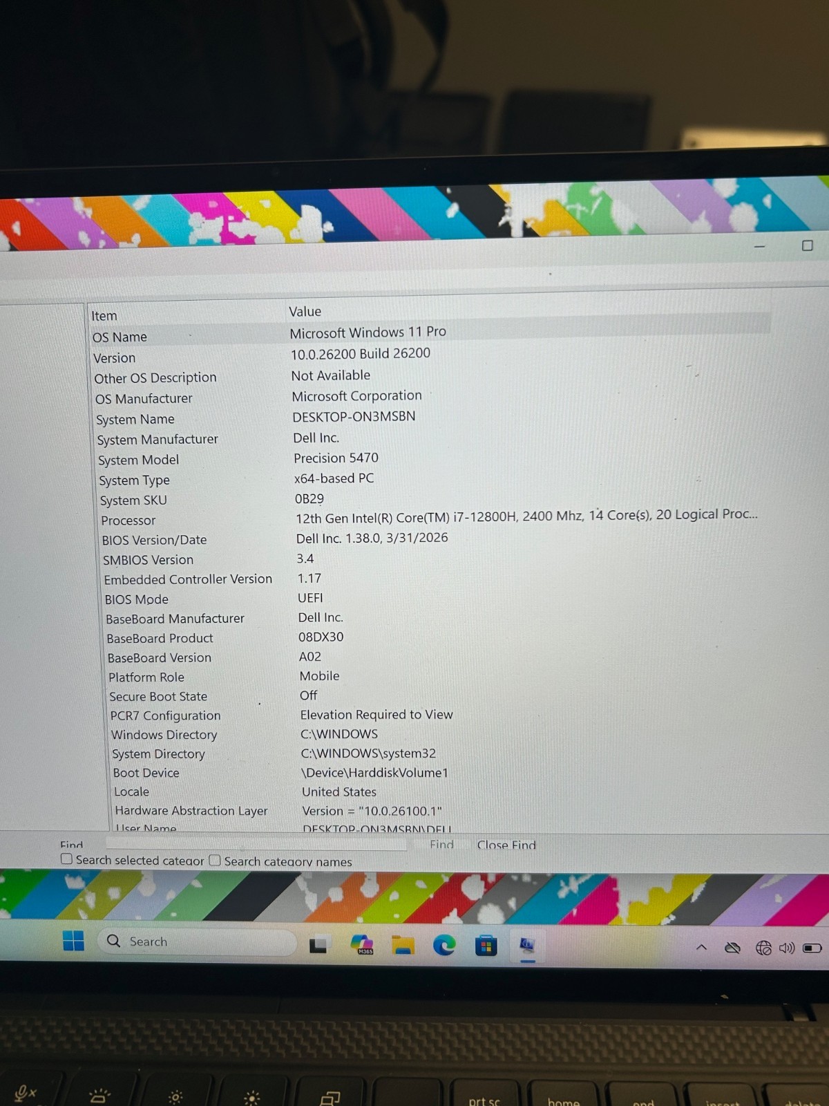 Dell Precision 5470 14″ i7-12800H 32GB 512GB SSD (RARE blue 25th anniv edition)