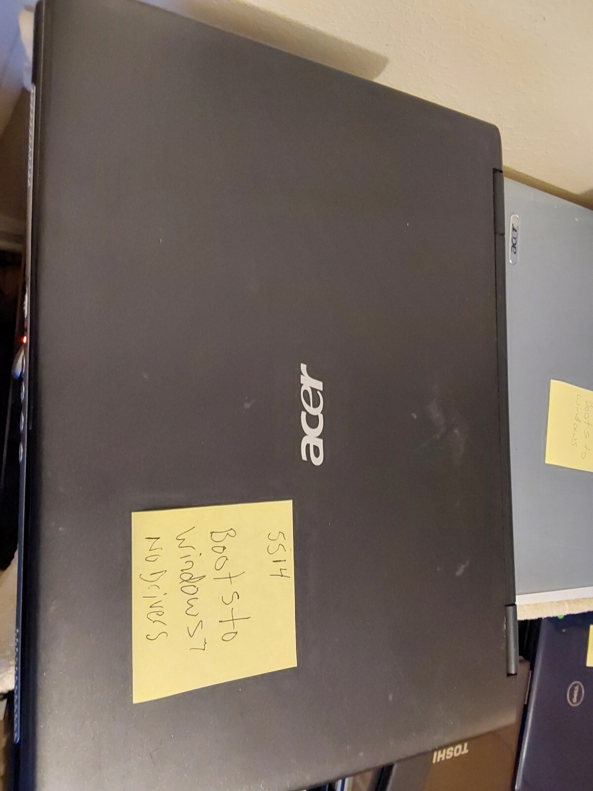Vintage Acer Aspire 5515 Laptop AMD Athlon 1.60GHz 160GB HDD Windows 7