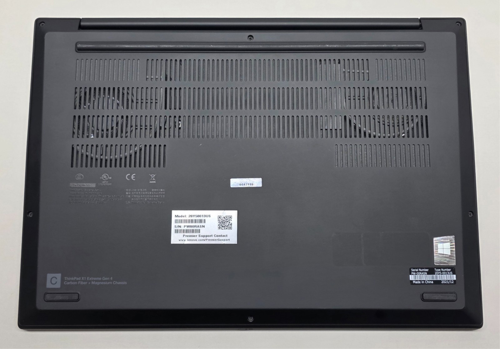 Lenovo ThinkPad X1 Extreme 16″ i7-11850H 2.50GHz 32GB RAM 512GB SSD RTX 3070 8GB