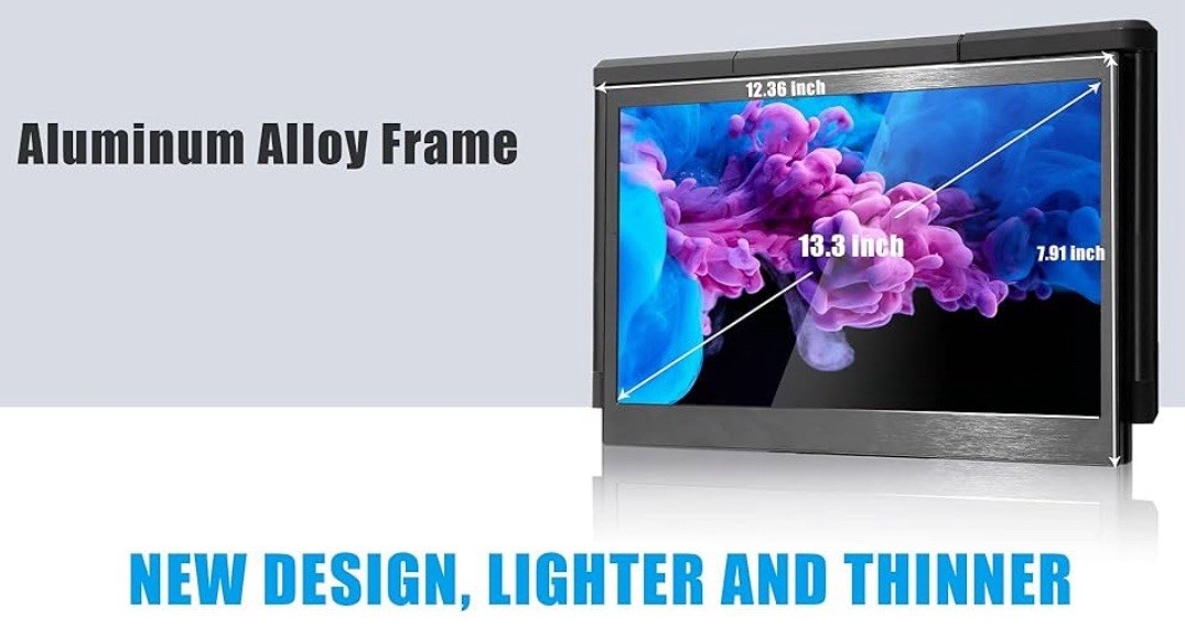 Ofiyaa P2 Pro 13.3″ triple portable monitor for laptop
