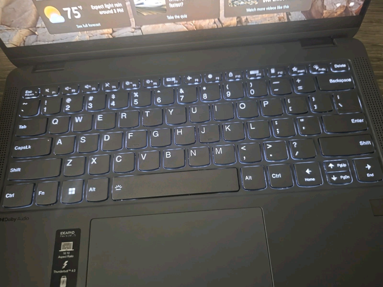 Lenovo Ideapad Flex 5 14IAU7 Touch Screen & Fingerscan Laptop