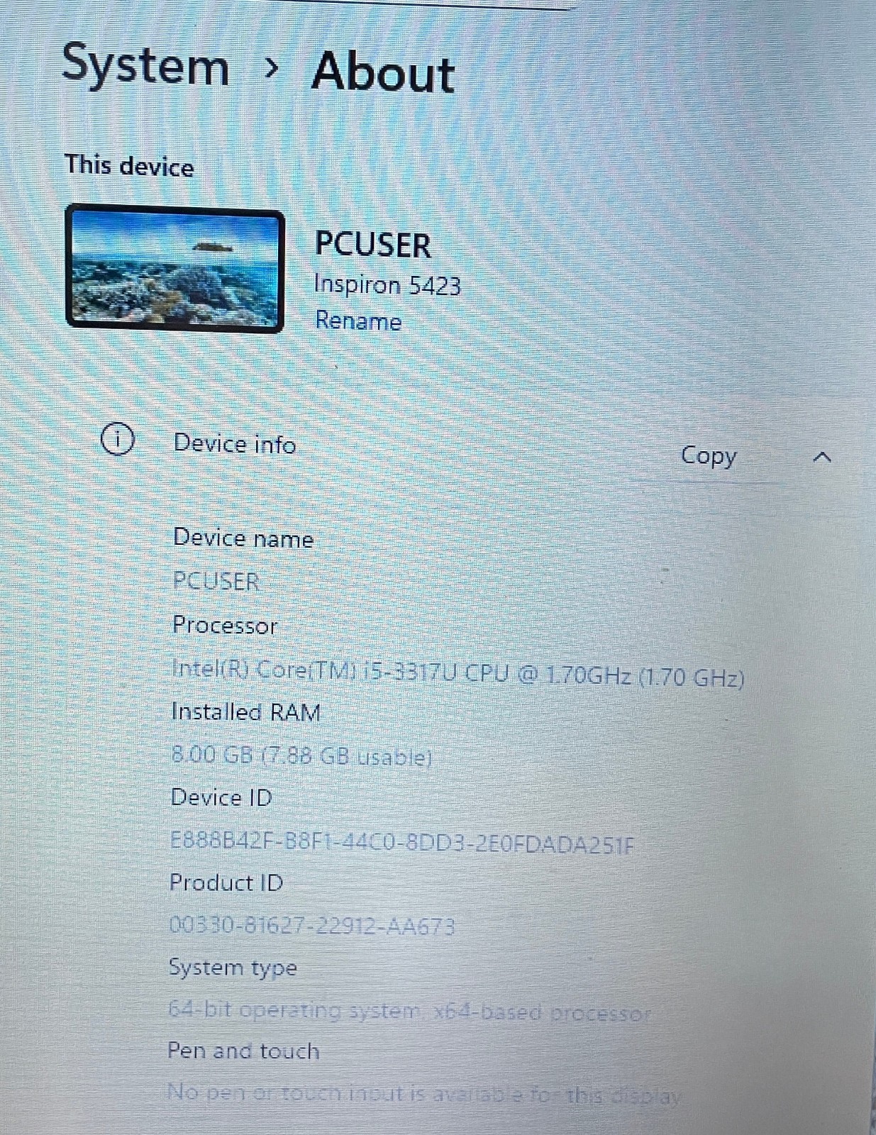 DELL INSPIRON 14Z-5423 Laptop 14z-5423 14″ i5 Win11 Pro25H2/Office 2021/extra-15