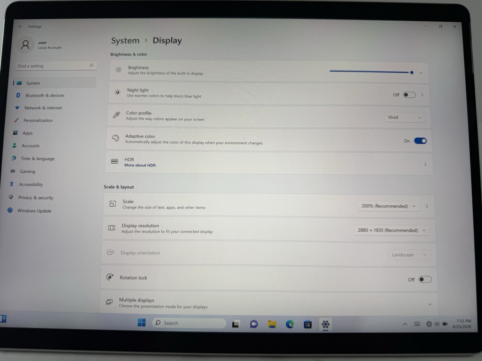 Microsoft Surface Pro 8 (1982) i5-1145G7 – 16GB RAM – 256GB 120Hz – Win 11 Pro