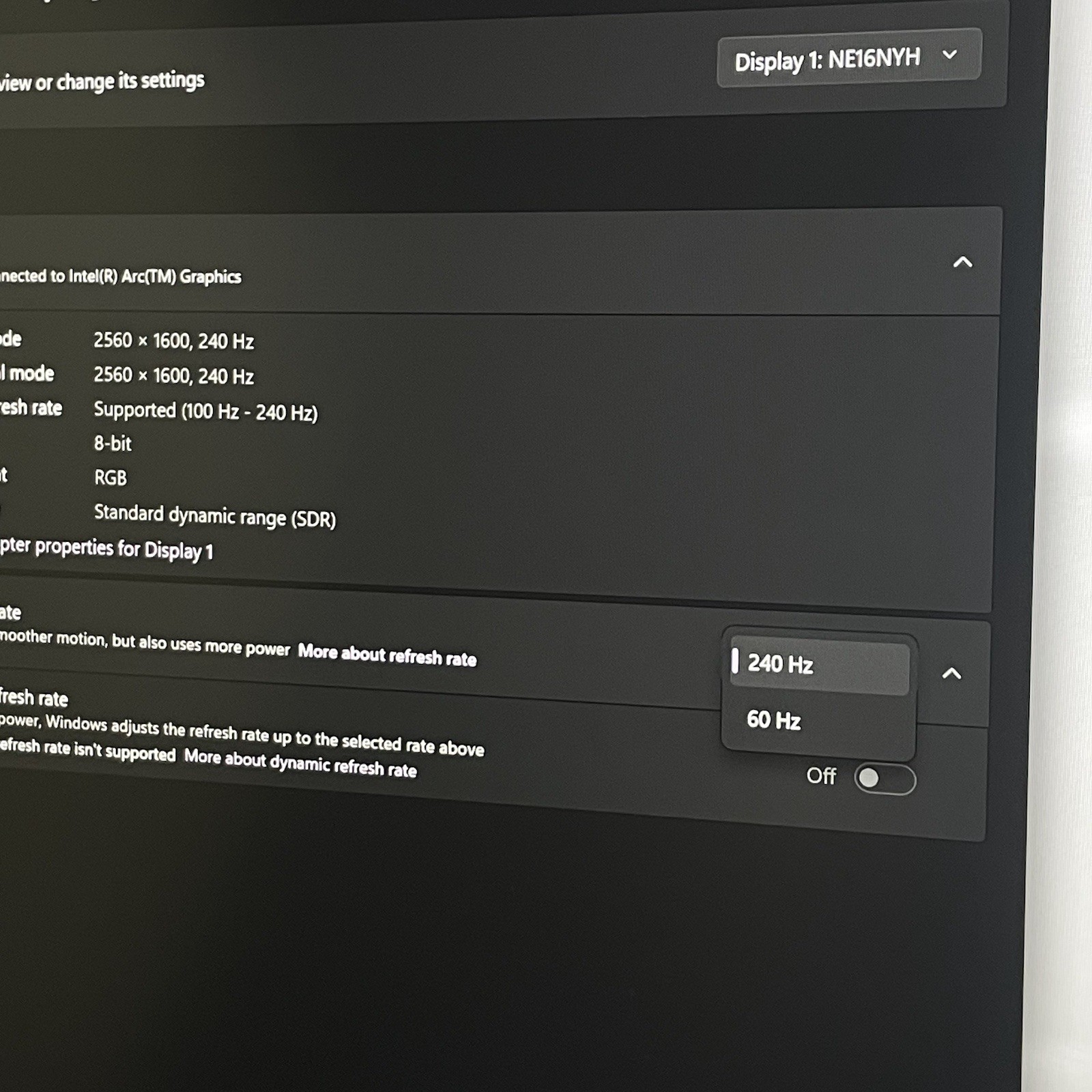 Dell Alienware M16 R2 RTX 4070 240Hz Ultra 7 155H 16GB 1TB SSD Good