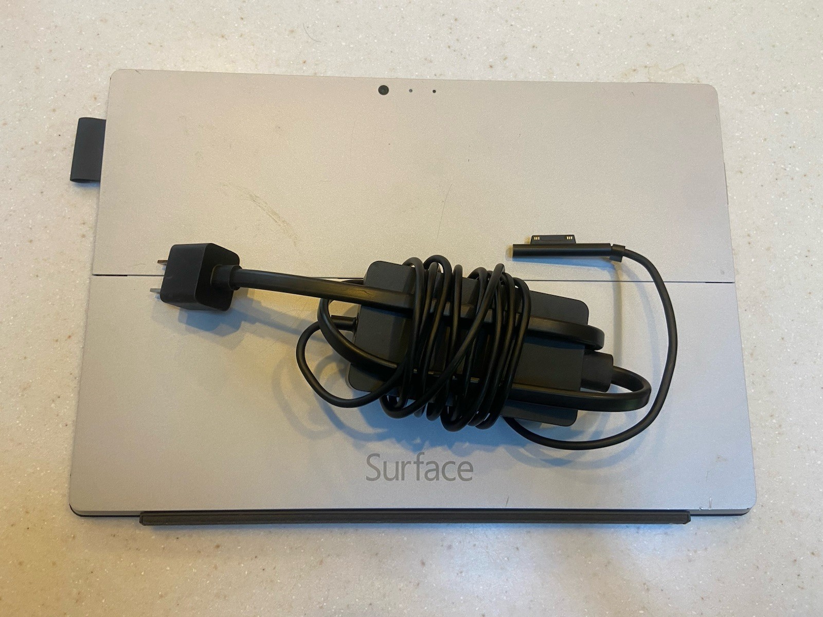 Microsoft Surface Pro 64GB Tablet Laptop w/ Type Cover Keyboard & Charger Tested
