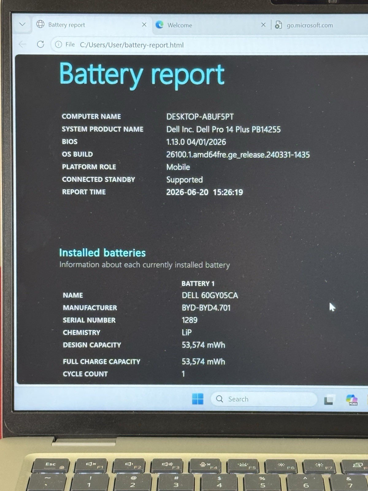 DELL PRO 14 PLUS (PB14255) RYZEN AI 7 PRO 350 32GB RAM 512GB SSD