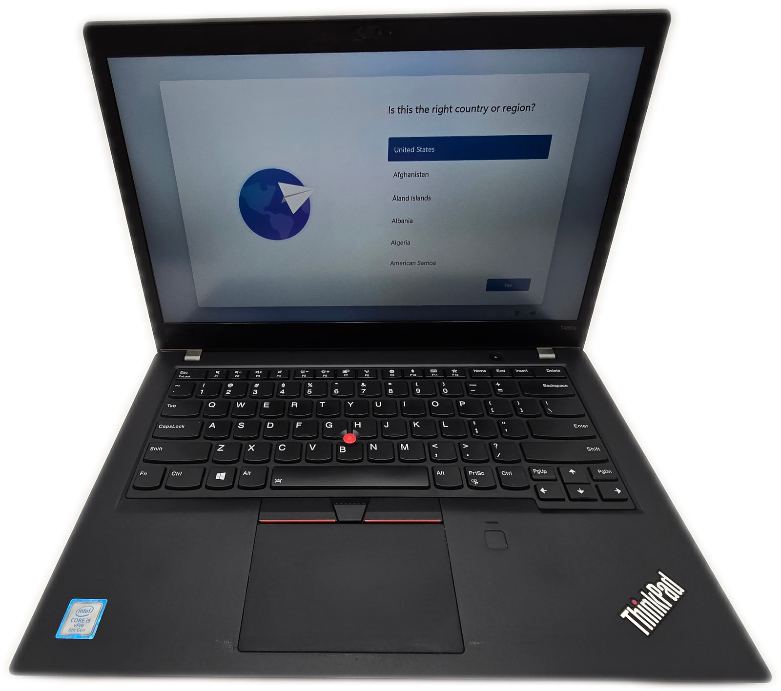 Lenovo ThinkPad T480s i5-8th Gen 8GB 256GB SSD Windows 11 Home