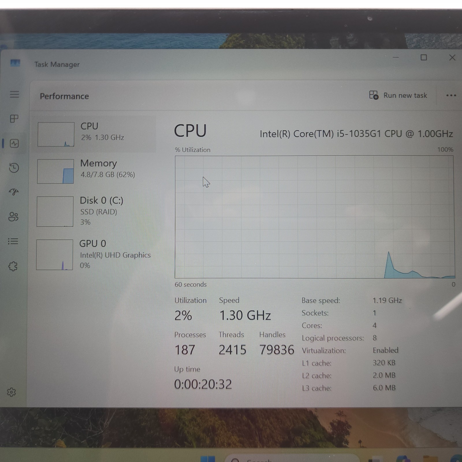 HP Pavilion x360 14″ 256GB SSD, i5-1035G1 1.19GHz, 8GB RAM, Damaged Port, Bad Ba