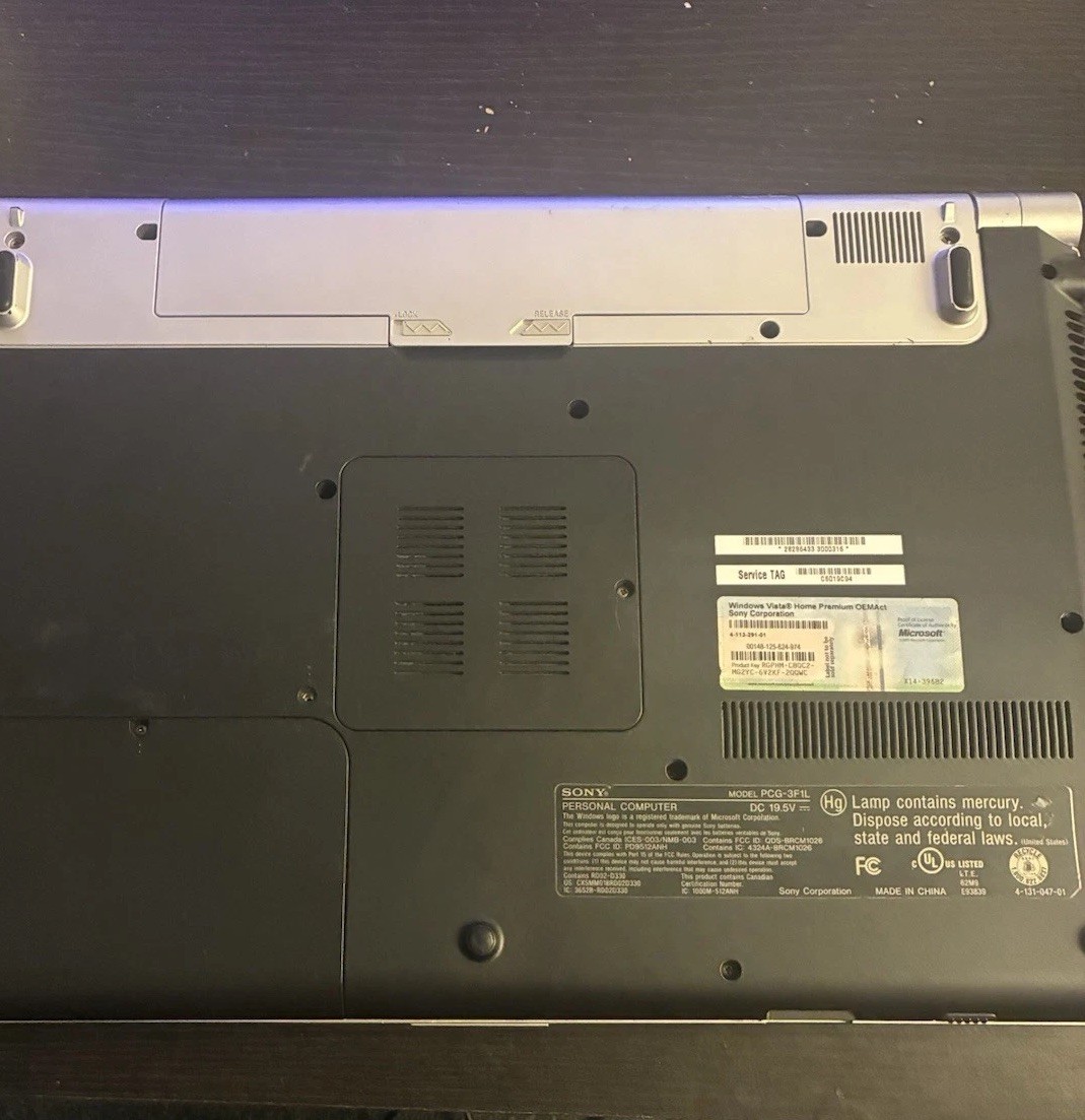 Sony VAIO Flagship Bluray 1080p,Fresh 480G SSD & Windows10 W/Charger Collector