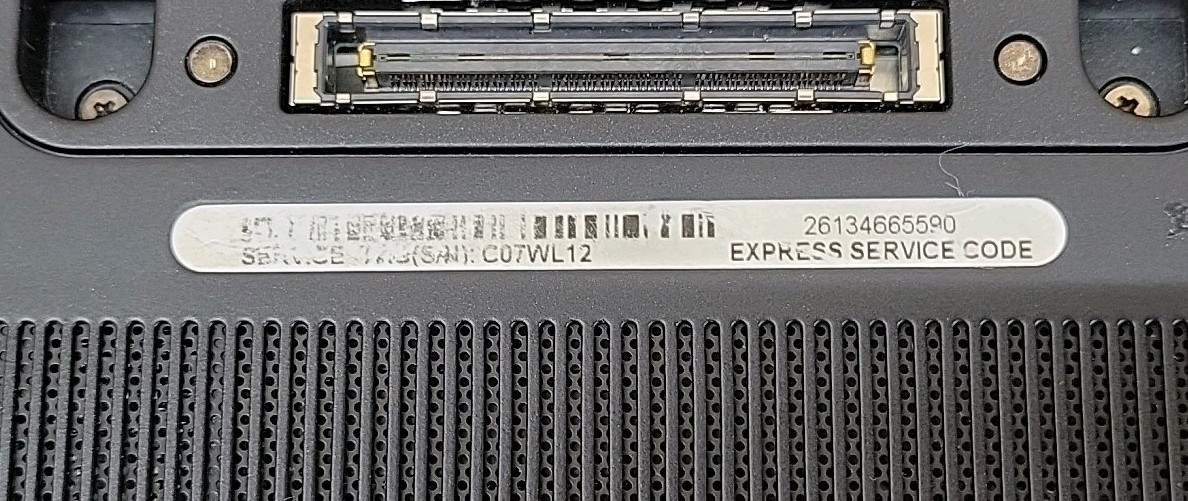Dell Latitude E7240, Intel Core i7-4600U @ 2.1GHz, 4GB RAM, NO SSD, NO OS