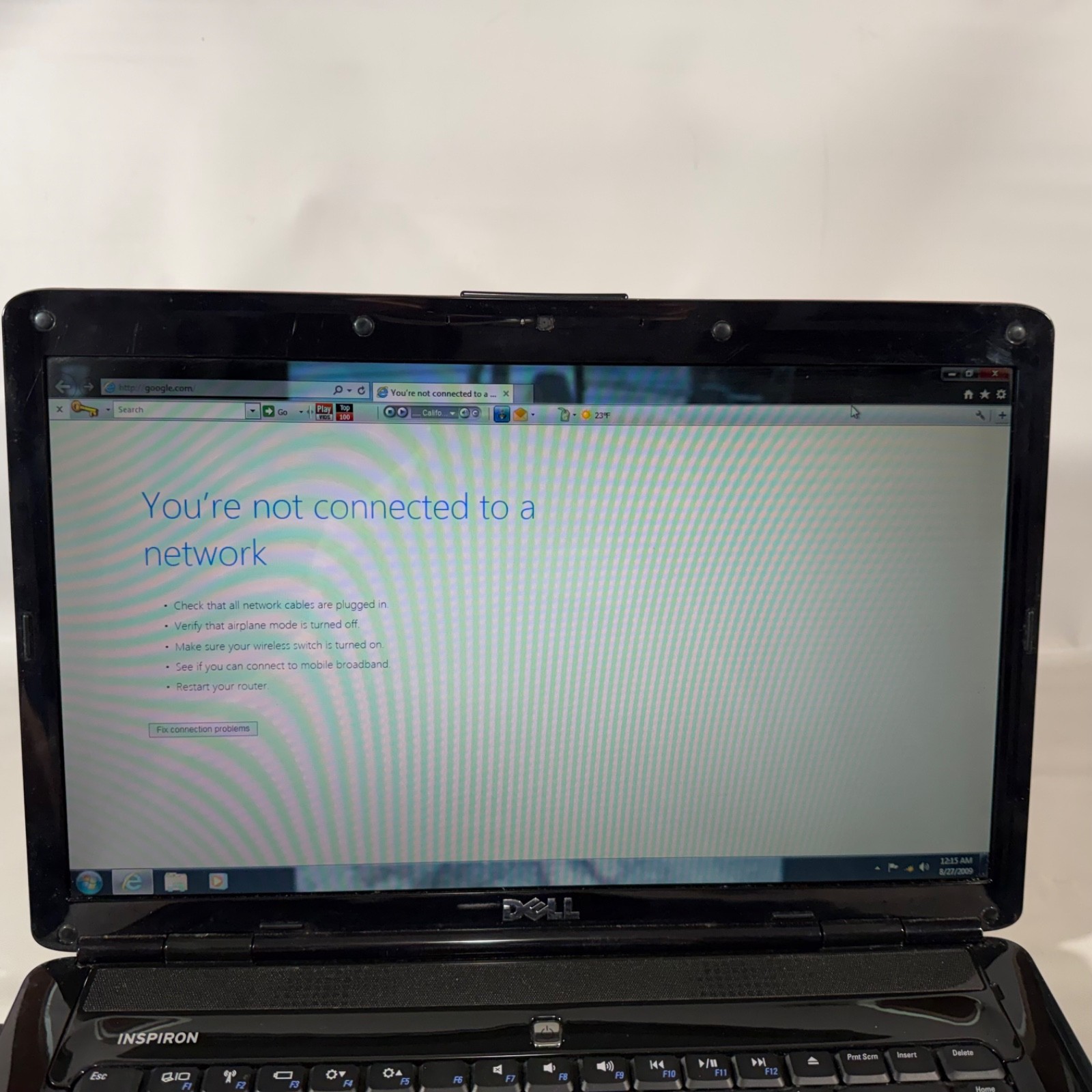 Dell Inspiron 1545 PP41L Laptop Cherry Red 15.6″ LED Backlight 4gb RAM 160gb HDD