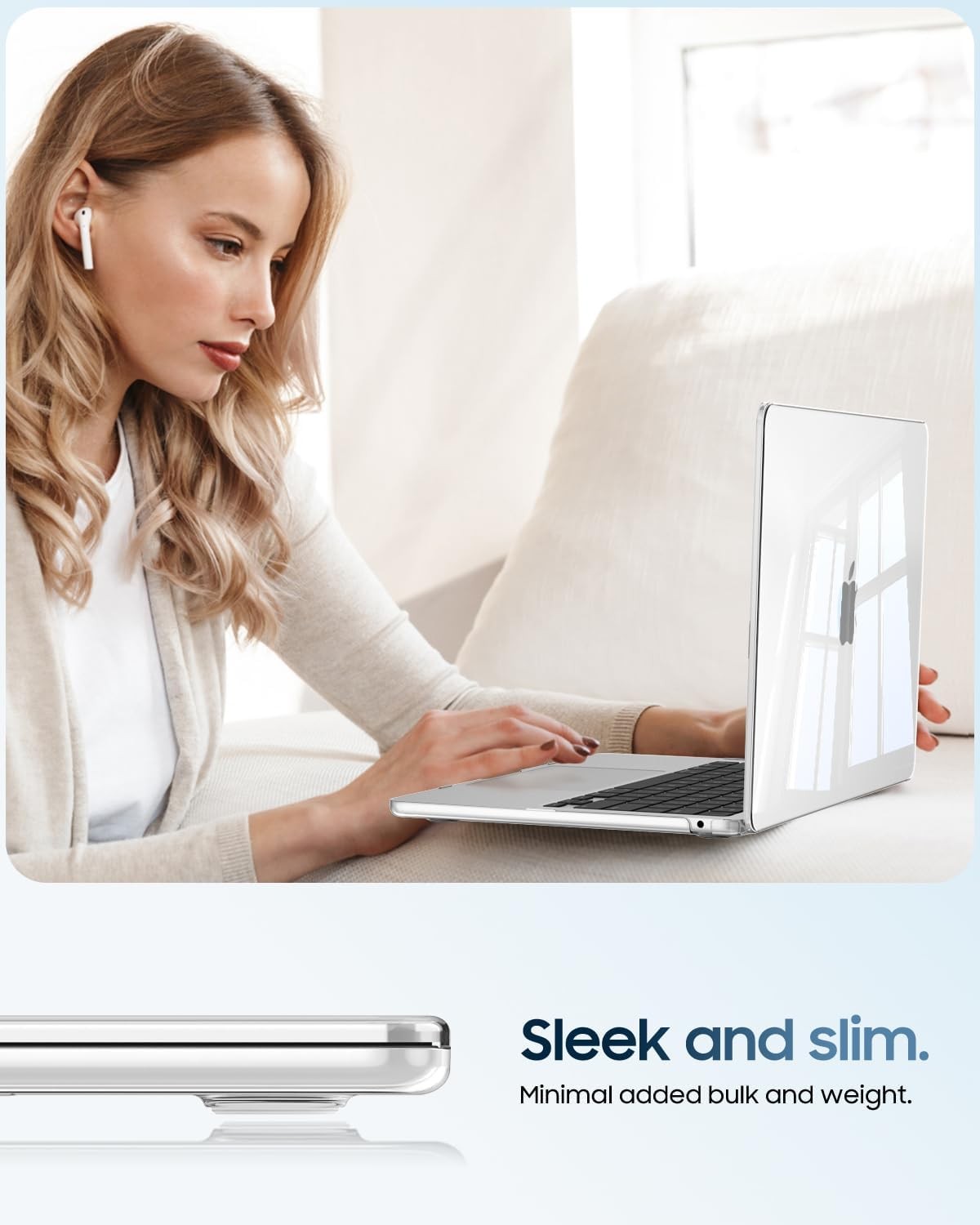 Case for MacBook Air 13.6 Inch A3449 A3240 A3113 A2681 (2022 2023 2024 2025)