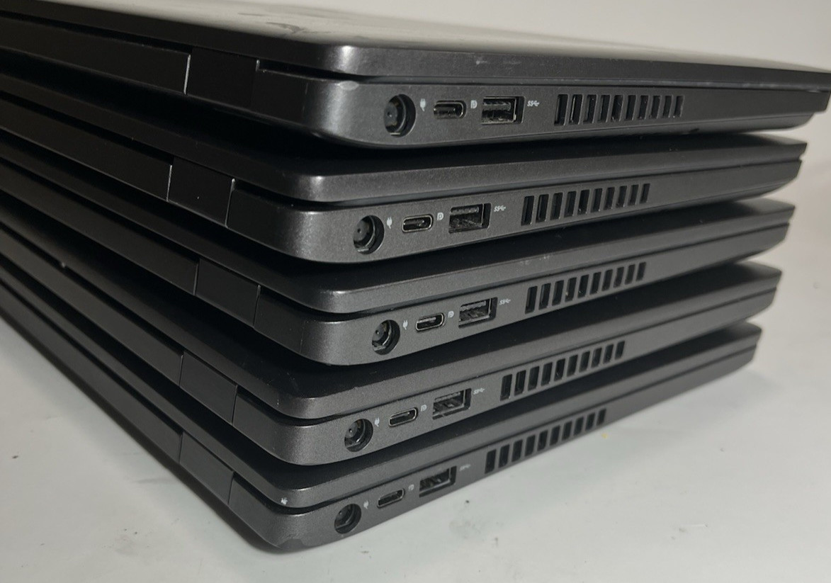 LOT OF 5 Dell Latitude 5400 14″ i7-8665U @1.90GHz – 8GB RAM – 128GB SSD – W11P