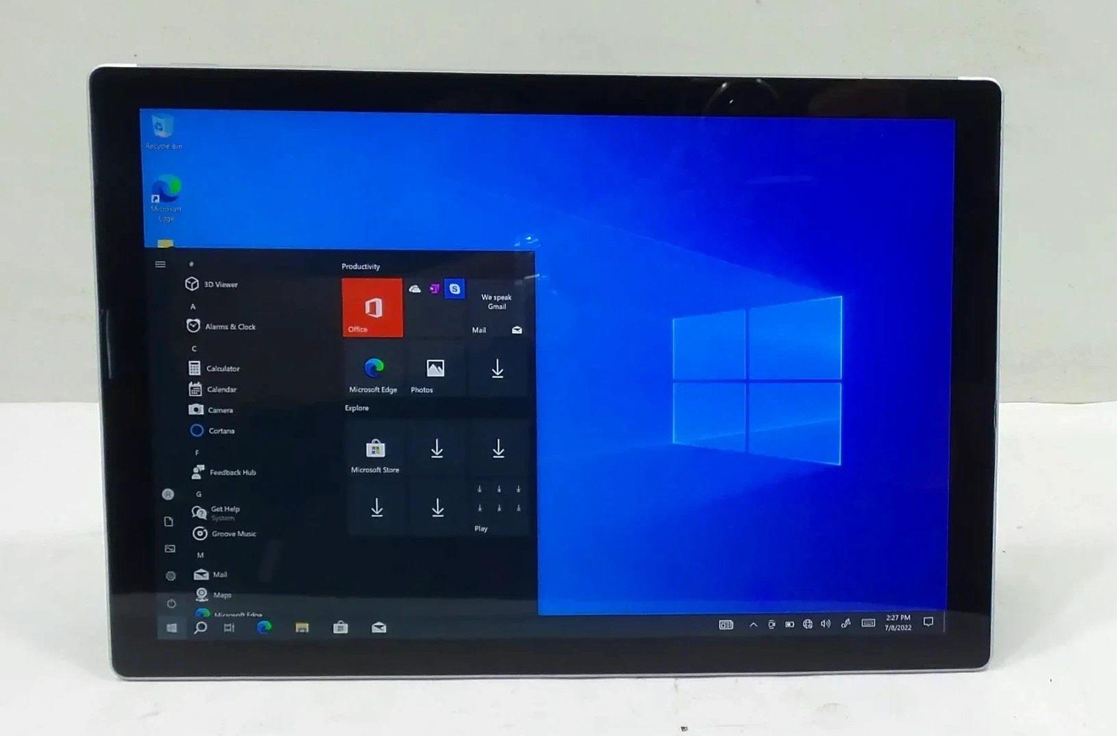 Microsoft Surface Pro 7 1866 Core i5-1035G4 16GB 256GB – Cracked Digitizer