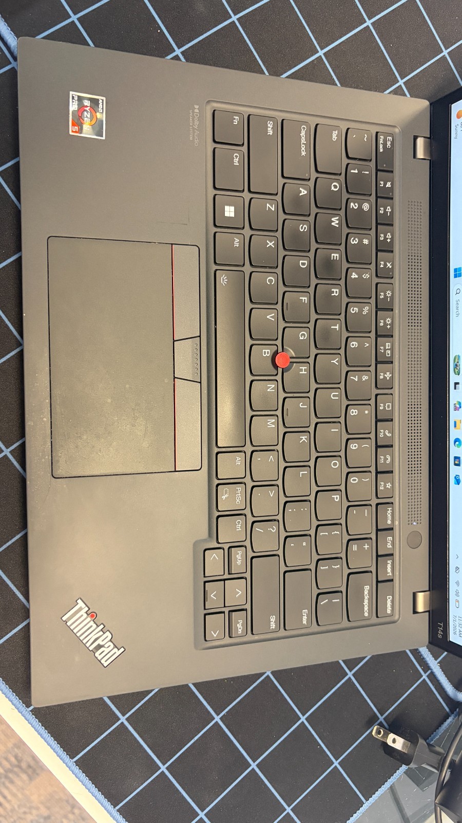 Lenovo ThinkPad T14s Gen 3 AMD Ryzen 5 Pro – 16GB – 256GB -Good condition (Used)