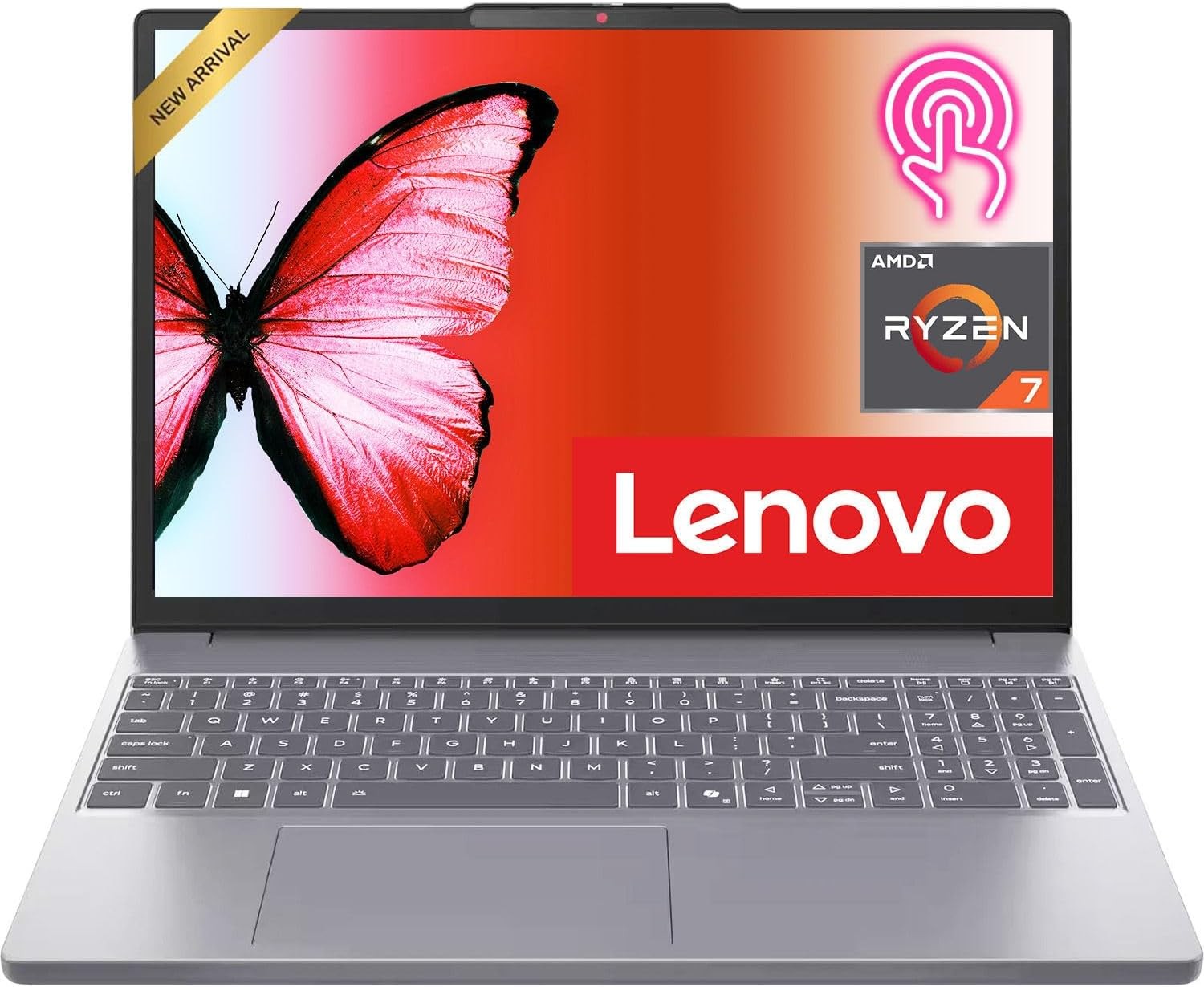 Lenovo IdeaPad Slim 5 16″ Touch Laptop AMD Ryzen AI 7 UpTo 64GB RAM 4TB Win11Pro