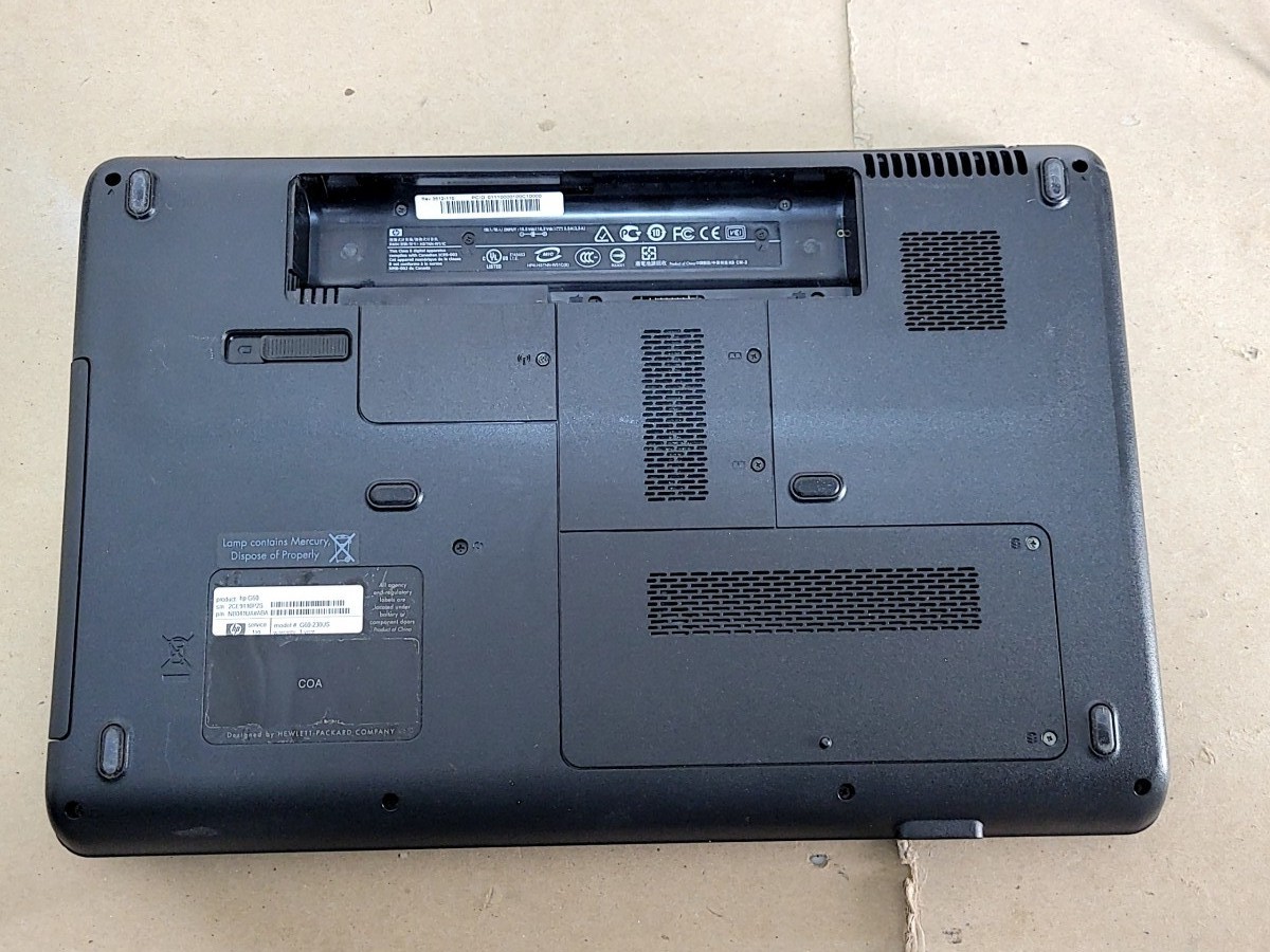 HP G60 NB041UA-ABA 17.3″ Laptop PENTIUM DUAL-CORE T4200 3GB 320GB SEE NOTES
