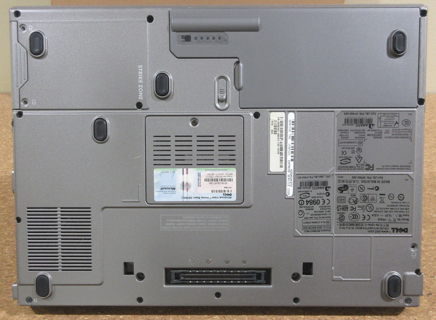 Win XP Dell D830 2.2GHz 4gb 1280 15.4 X3100 240gb SSD NEW BAT Serial VGC w/Blems