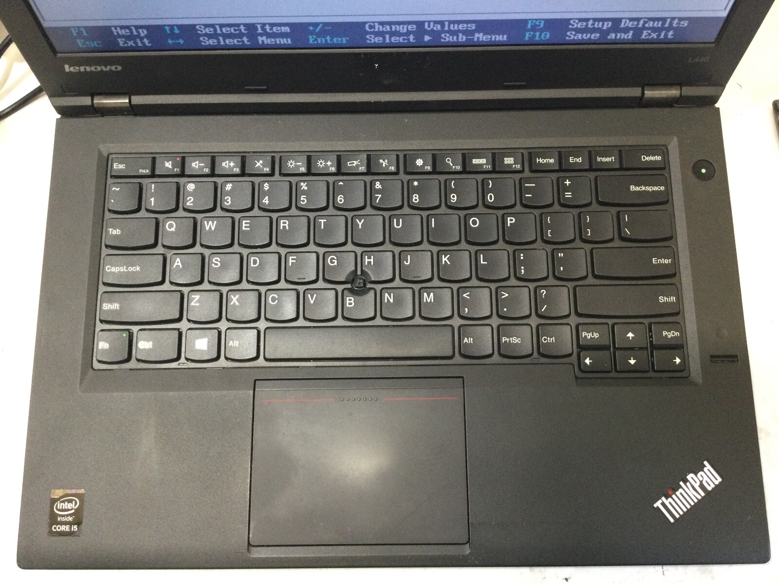 LENOVO THINKPAD L440 – BOOTS TO BIOS – INTEL I5 4200M – NO RAM – READ DESCRIP-BB