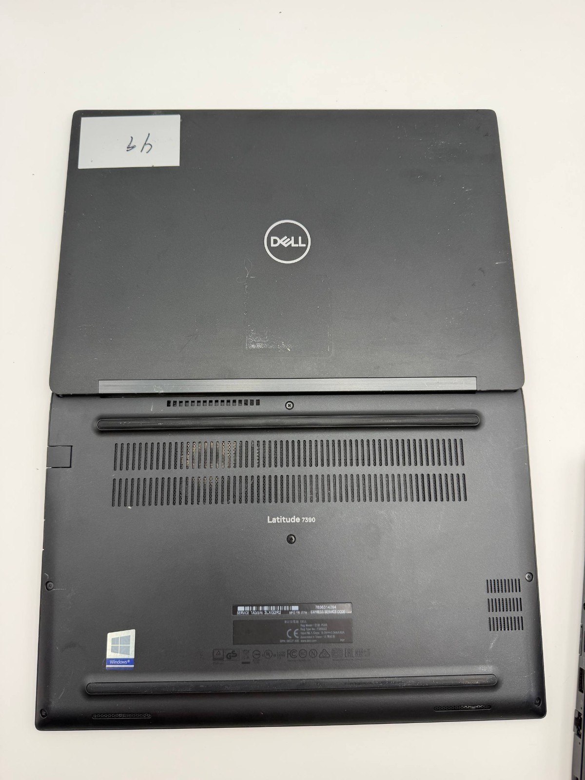 Lot of 2 Dell Latitude 7390 Intel Core i5-8350u Non-touch no ssd/ram/charger