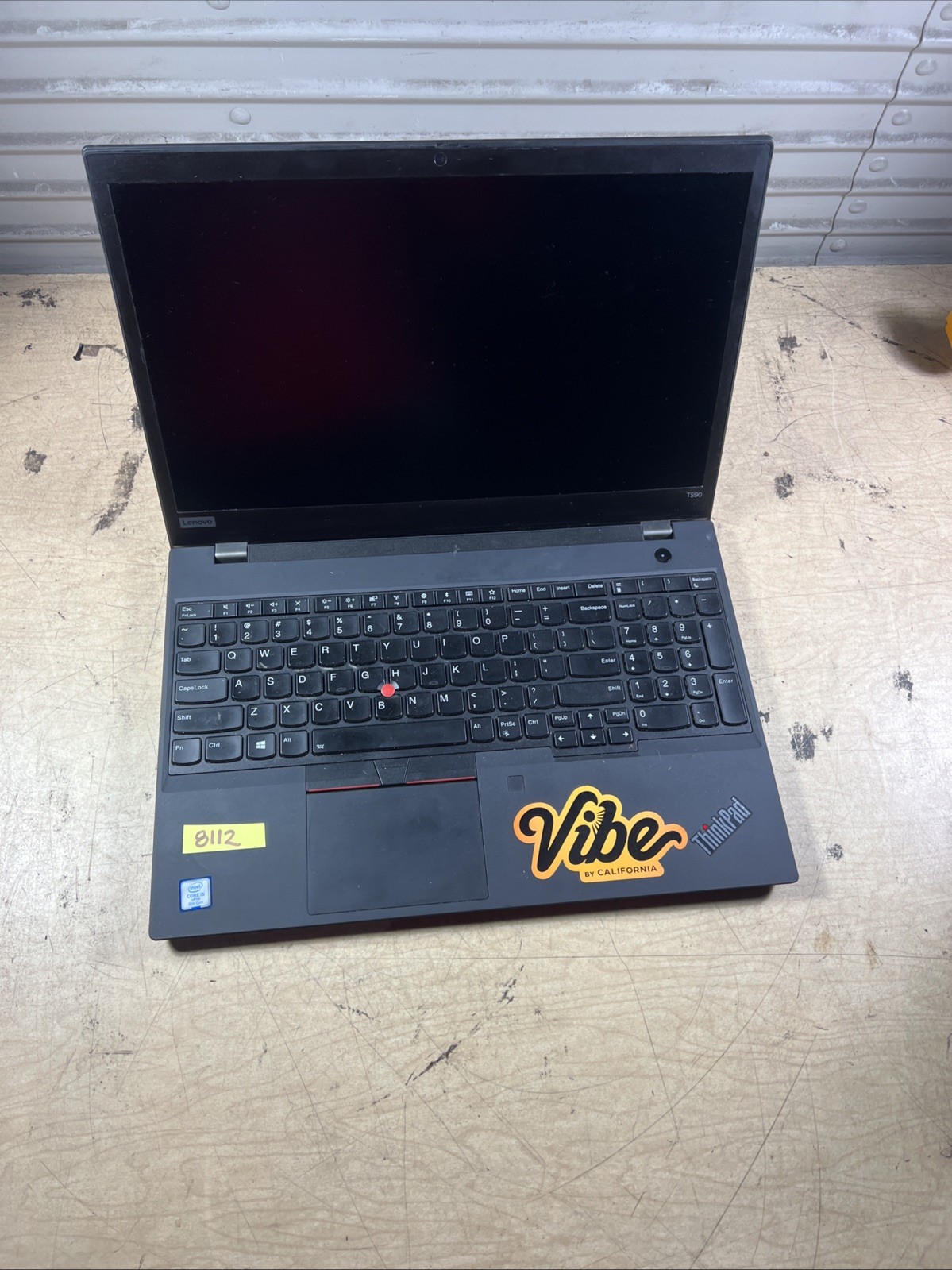 THINKPAD T590 INTEL CORE I5 8TH GEN 8GB RAM **NO HD/ NO CADDIE/ NO OS/ NO CHARGE