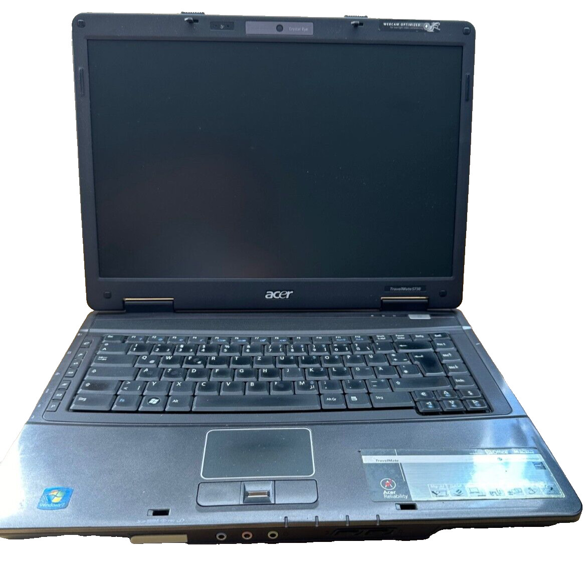 Acer Travelmate 5730 – M52231 Intel Core Duo P8700 2.53GHz 4GB RAM No HDD