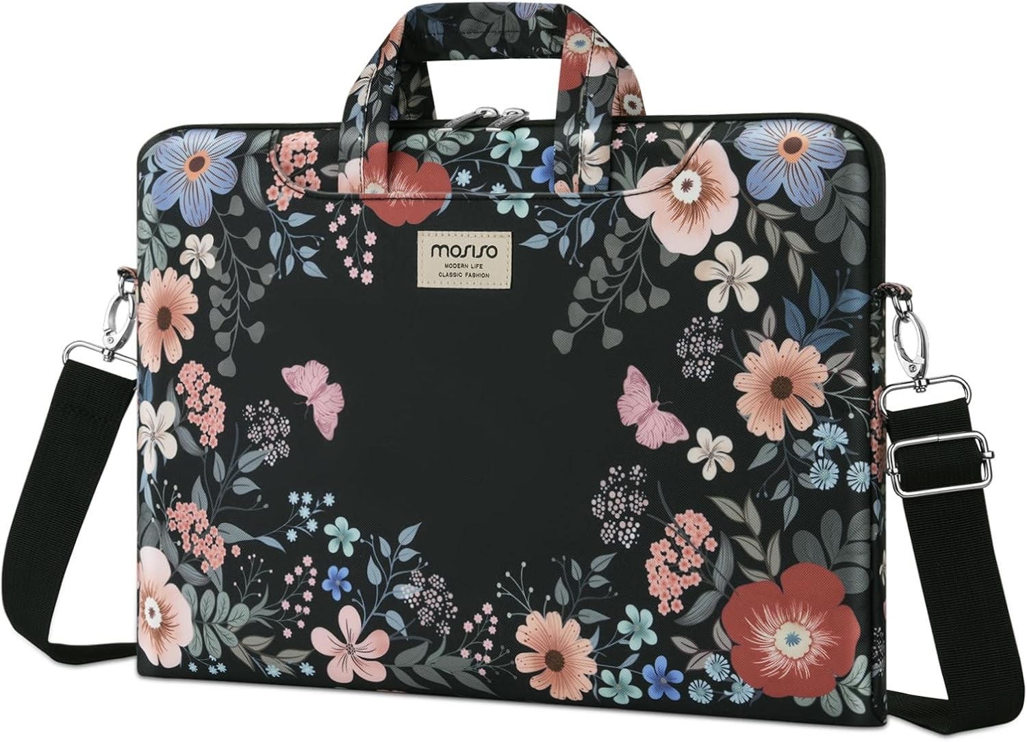 Laptop Bag for Women, 15.6 inch Computer Bags Compatible with MacBook Pro 16 inc