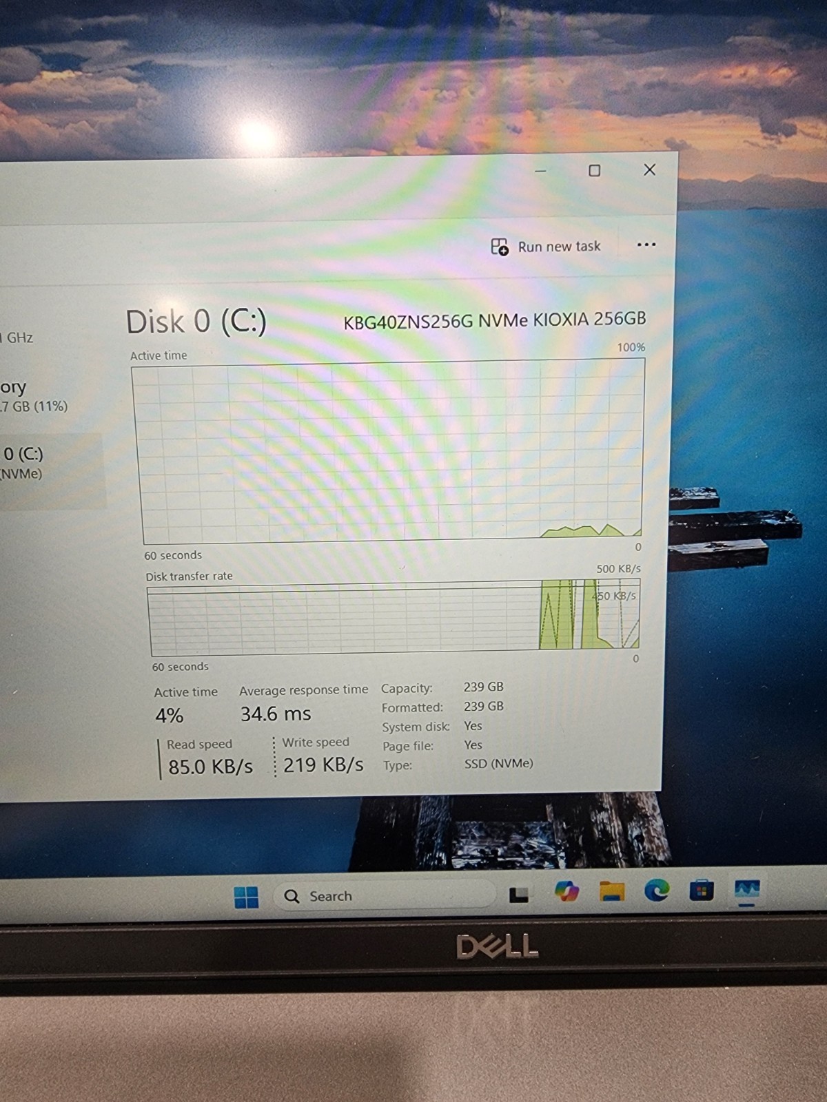 Dell Latitude 5520 GRADE B i5-1135G7 – 32GB Ram – 256GB SSD – NO AC