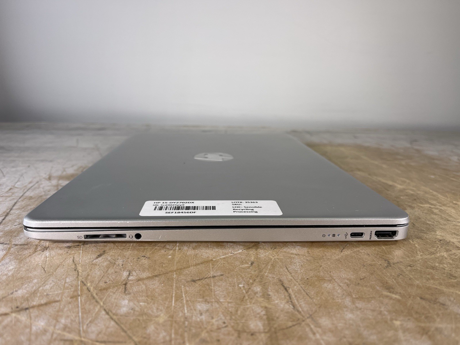HP LAPTOP 15-DY2702DX i3-1115G4 @ 3.00GHz, 8GB RAM, NO HDD/OS