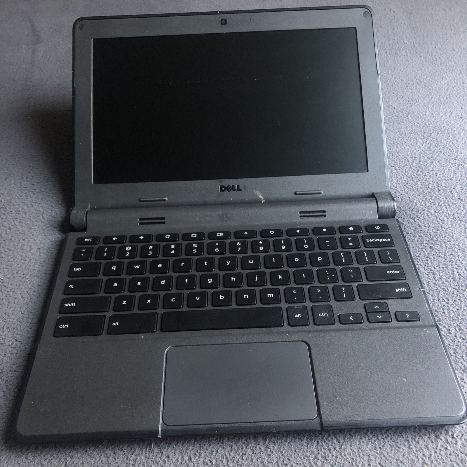 Dell Chromebook 11 P22T Laptop Intel Celeron 4GB RAM 16GB SSD w/ Charger WORKS