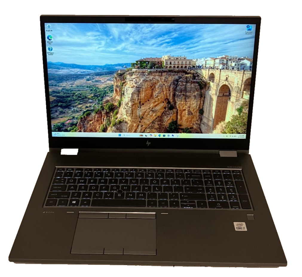 HP ZBook Fury 17 G7 NVIDIA Quado T1000 2.6GHz Intel Core i7-10750H 64GB 512GB
