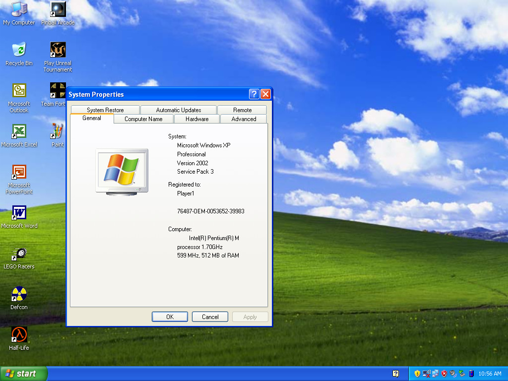 Windows XP Laptop – IBM Thinkpad R51 – Pentium M 1.7GHz, 512MB RAM, 32GB SSD
