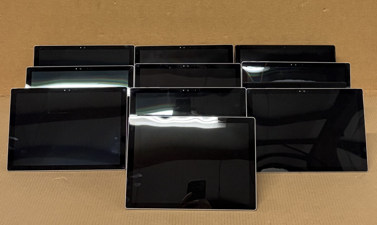 Lot of 10 Microsoft Surface Pro 1724/1796/1866 | 128/256GB SSD FOR PARTS H