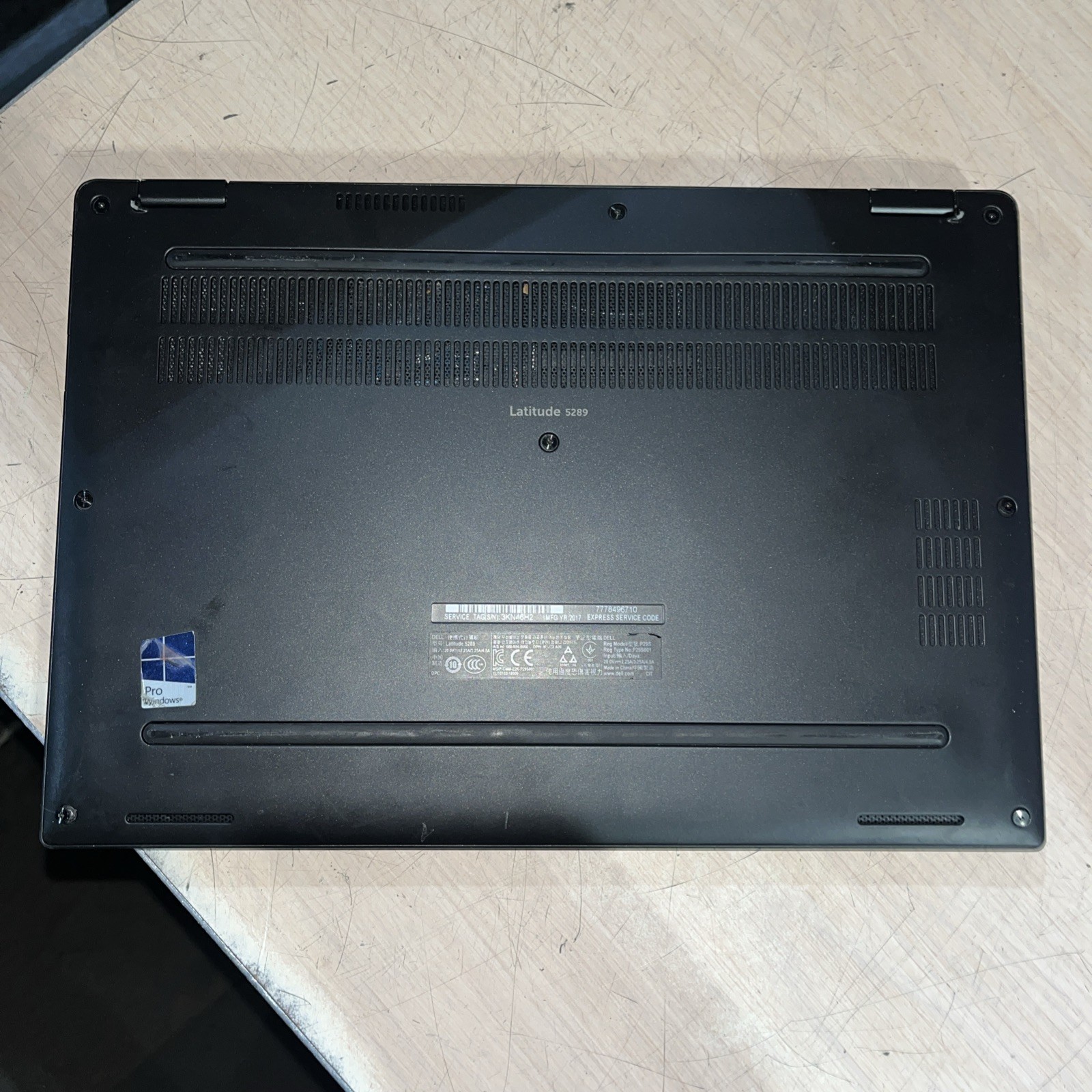 DELL LATITUDE 5289 INTEL CORE I5-7300U 2.60GHZ 8GB RAM NO HD