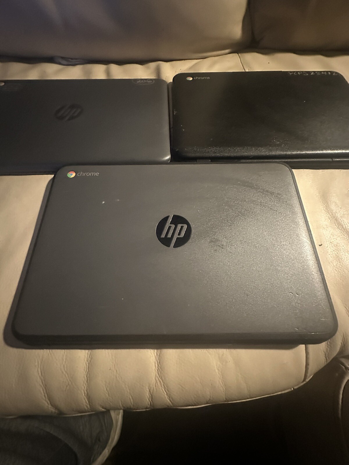 Chromebook Lot 3 Laptops HP Lenovo School Issued