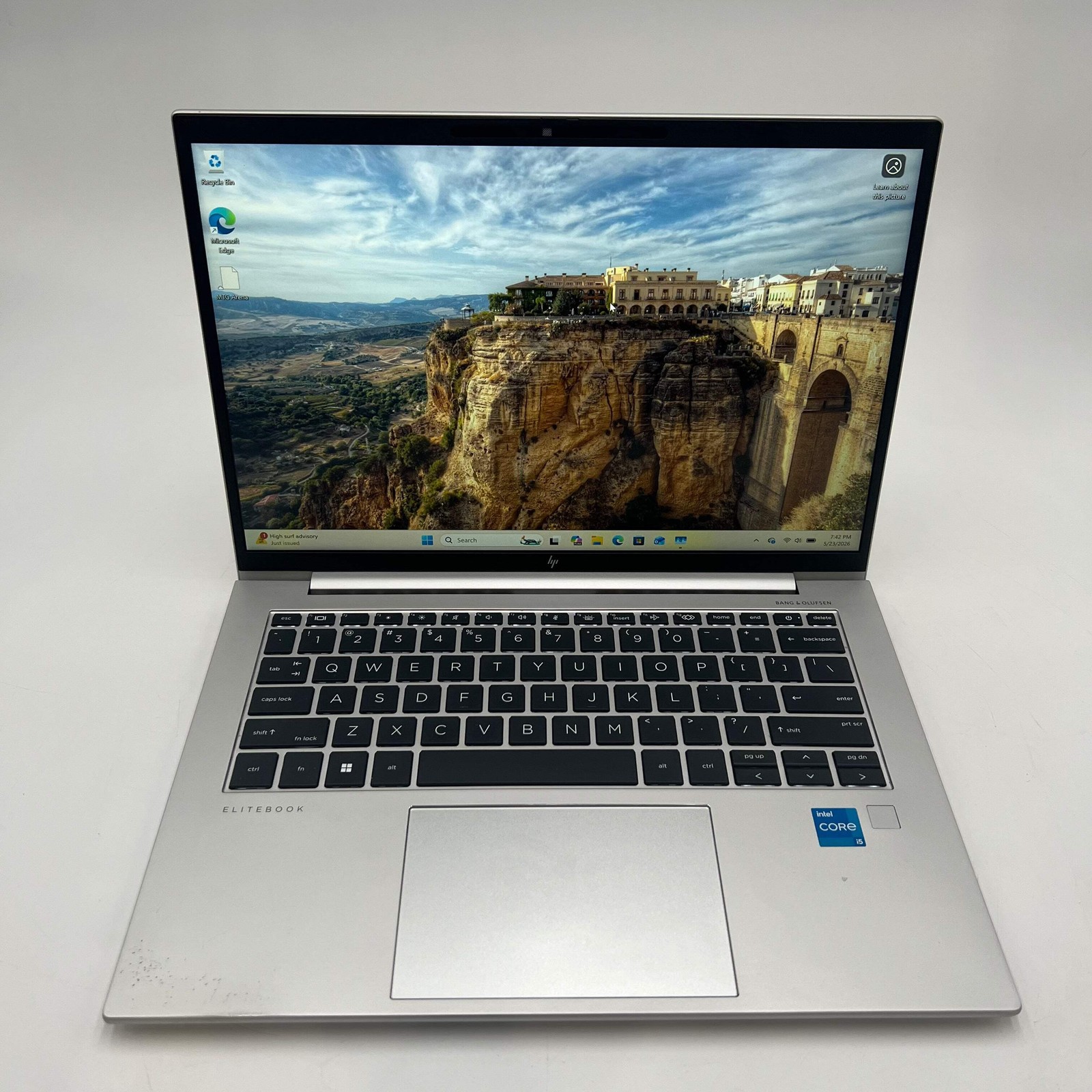 HP EliteBook 840 G10 14-inch Core i5 13th Gen 16GB 500GB Silver Laptop Used