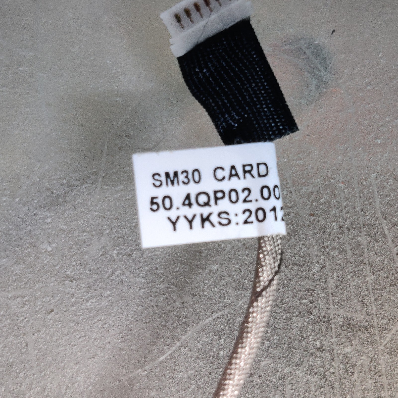 ACER ASPIRE S3-391 S3-371 331 FLAT FLEX SD CARD CABLE SD READER 50.4QP02.003