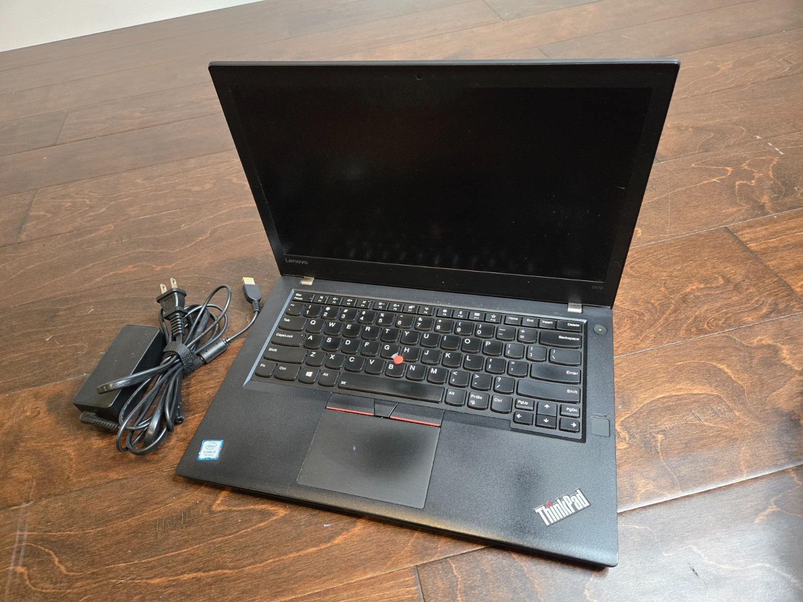 Lenovo ThinkPad T470 Laptop Core i5 7200U 2.5GHz 8GB RAM 256GB nVme W11P Charger