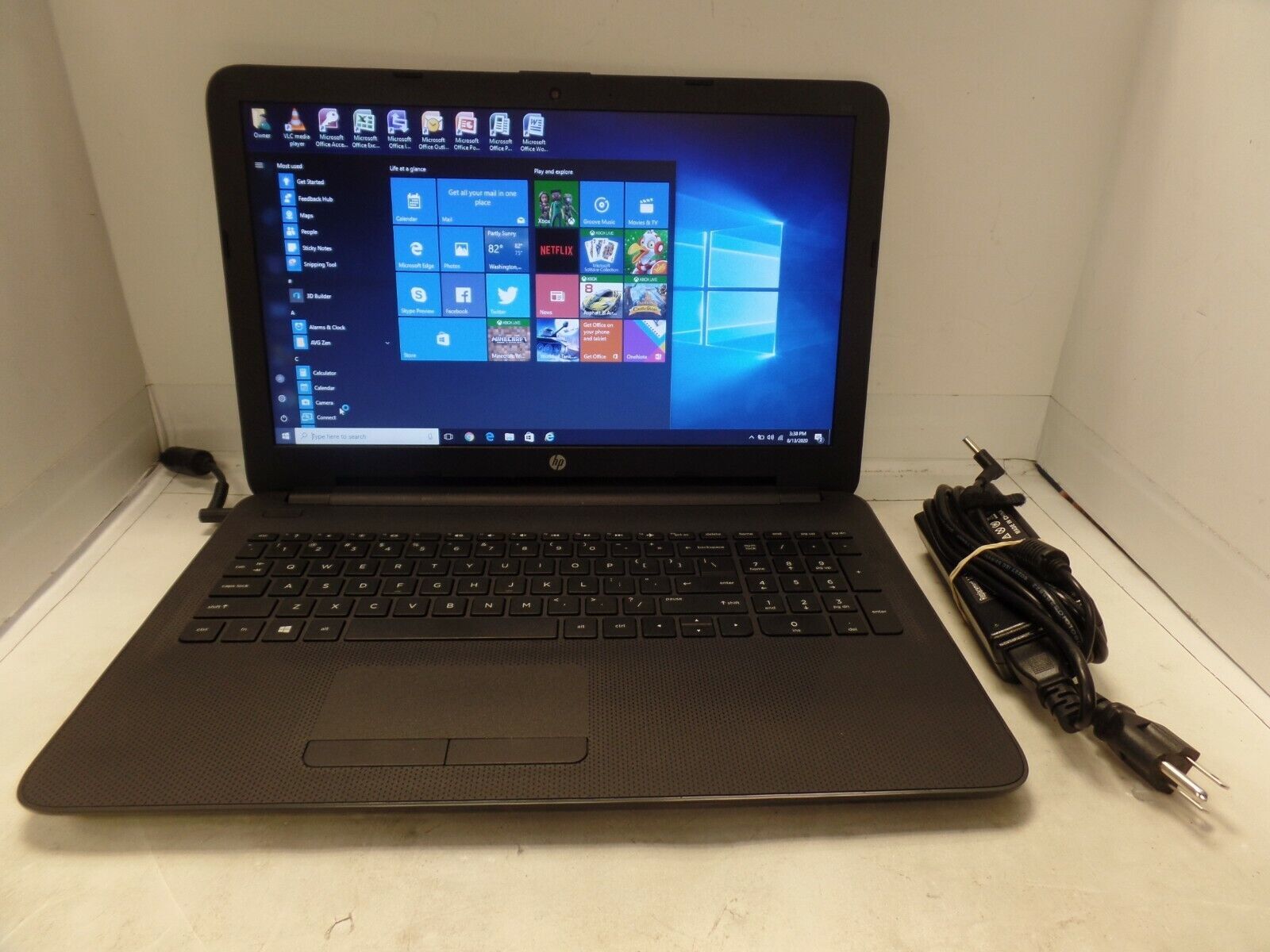 15.6″ HP 255 G4 Notebook T4M37UT#ABA AMD A6-6310 1.8GHz QuadCore 4GB 500GB Win10