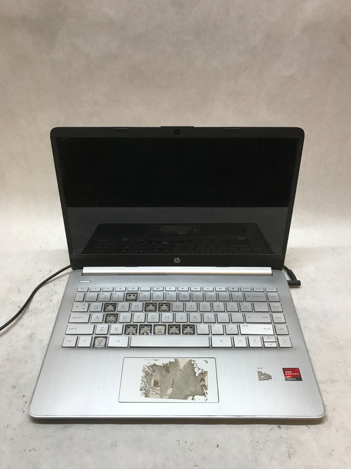 HP 14-fq0110wm 14″ Ryzen 3 3250U 4GB RAM No Display Missing Keys For Parts – DW